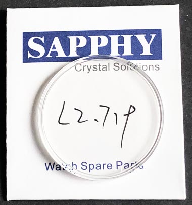 Longines L2.719 repair crystal